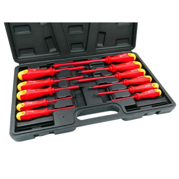 ŚRUBOKRĘTY IZOLOWANE-WAL. 12 SZT  FT25100