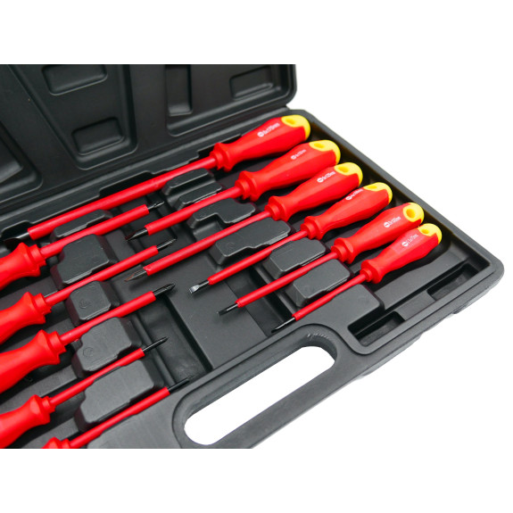 ŚRUBOKRĘTY IZOLOWANE-WAL. 12 SZT  FT25100