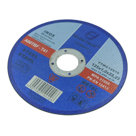 TARCZA DO METALU 125 / 1.0 mm - FTMC12510