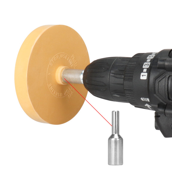 KRĄŻEK GUMOWY DO USUWANIA KLEJU - FT01K