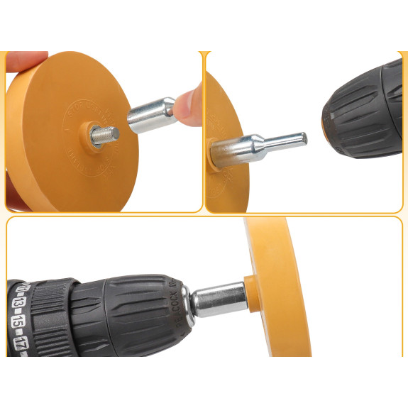 KRĄŻEK GUMOWY DO USUWANIA KLEJU - FT01K