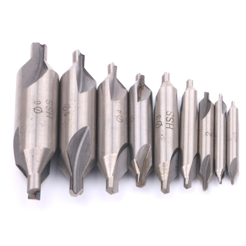 NAKIEŁKI HSS 1-6 MM - ZESTAW 9 SZT. - E00185