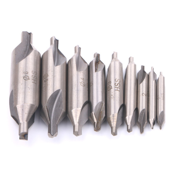 NAKIEŁKI HSS 1-6 MM - ZESTAW 9 SZT. - E00185