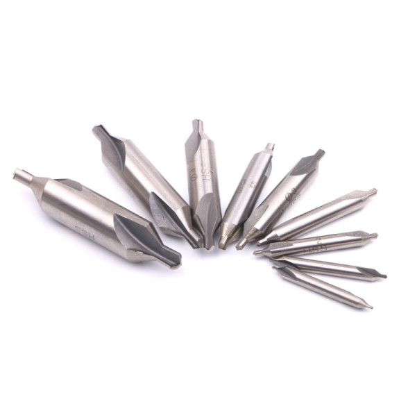 NAKIEŁKI HSS 1-6 MM - ZESTAW 9 SZT. - E00185