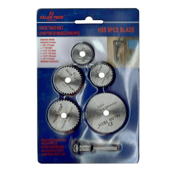 TARCZE DO MINISZLIFIERKI 6 SZT. FT001004