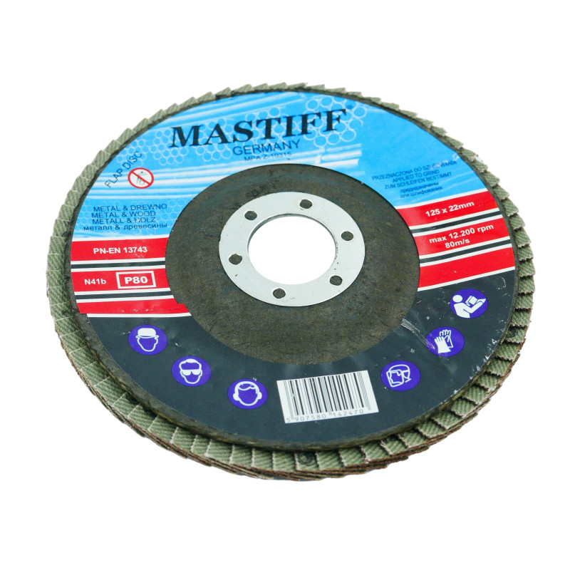 TARCZA LAMELKA 125/80 MFGFD12580