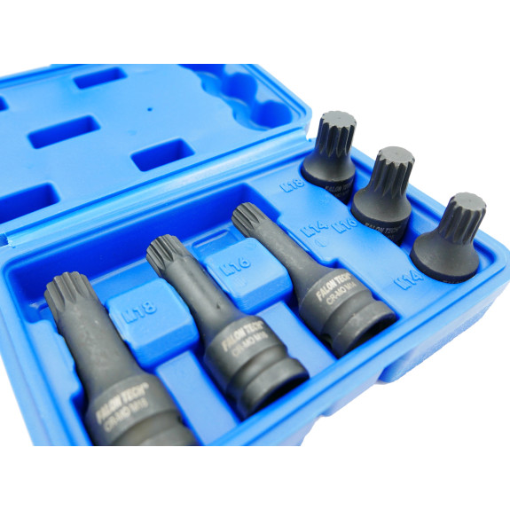 KLUCZE UDAROWE SPLINE 1/2' 6 SZT. FT0675