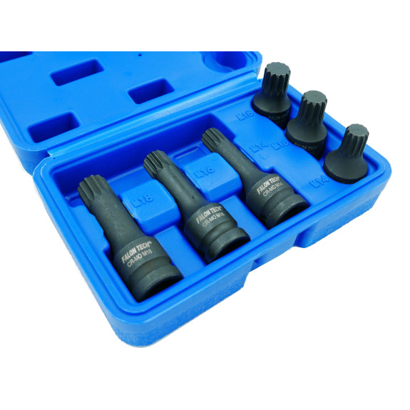 KLUCZE UDAROWE SPLINE 1/2' 6 SZT. FT0675