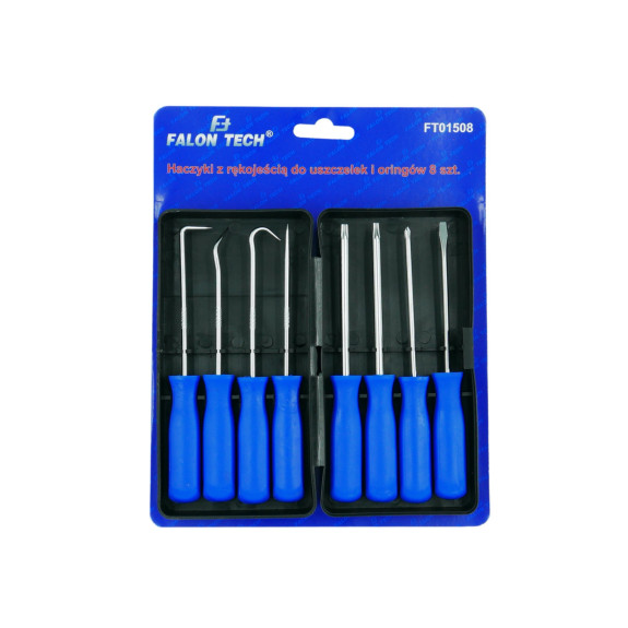 HACZYKI Z RĘKOJEŚCIĄ DO ORINGÓW 8 SZT. FT01508