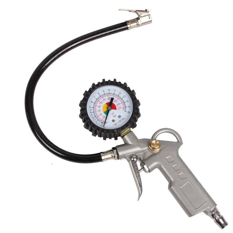 PISTOLET DO KÓŁ Z MANOMETREM - FT202250