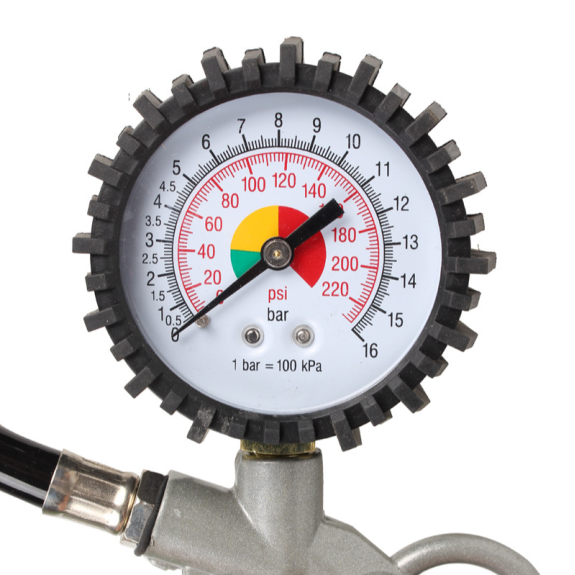 PISTOLET DO KÓŁ Z MANOMETREM - FT202250