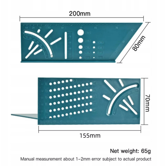 KĄTOWNIK JAPOŃSKI PCV 45° i 90° - FT123DP
