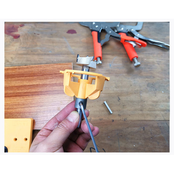 FREZY DO ZAWIASÓW 5 SZT. Z PROWADNICĄ - FT0535