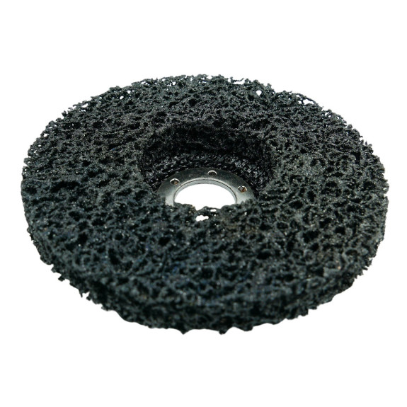 TARCZA ŚCIERNA Z WŁÓKNINY 125 mm CZARNA - FT528125