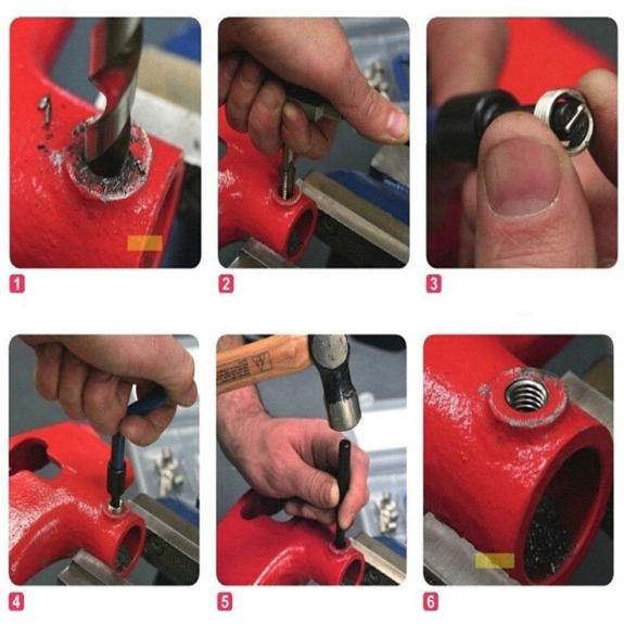 ZESTAW NAPRAWCZY DO GWINTÓW 131 EL. - E01776