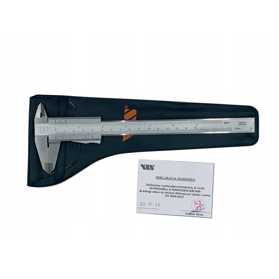 SUWMIARKA VIS 150/0.05 MM - DUŻE CYFRY