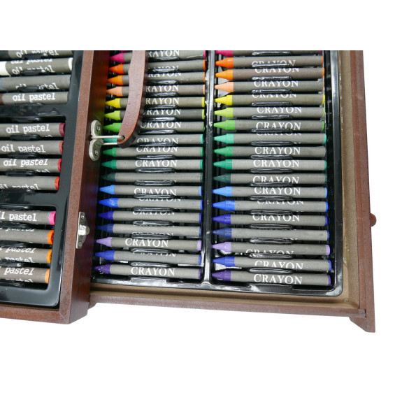 ZESTAW ARTYSTYCZNY 143 EL. DREWNO - E01814