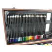 ZESTAW ARTYSTYCZNY 143 EL. DREWNO - E01814