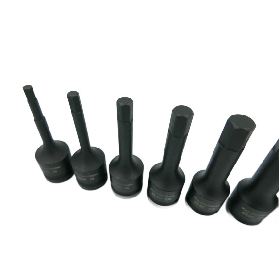 KLUCZE NASADOWE UDAROWE HEX IMBUS 8 SZT. - FT5191