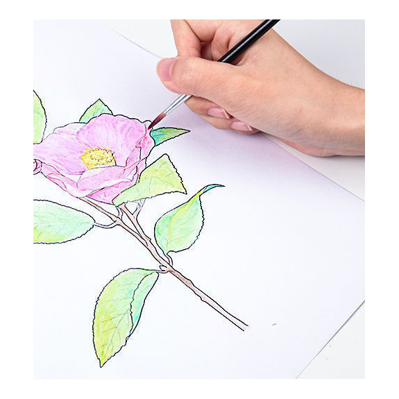 ZESTAW ARTYSTYCZNY 143 EL. DREWNO - E01814