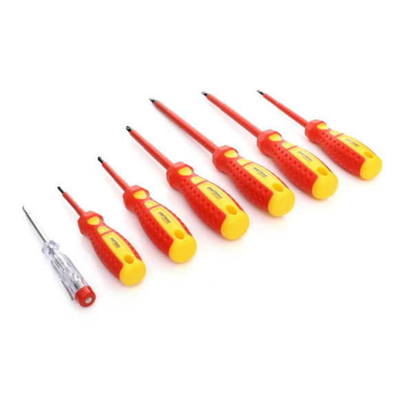 ŚRUBOKRĘTY IZOLOWANE - 7 EL. - KD10905