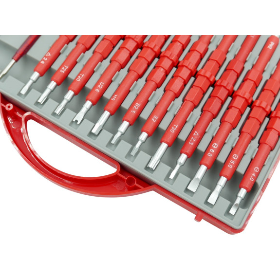 ŚRUBOKRĘTY IZOLOWANE-WAL. 26 SZT. - E02082