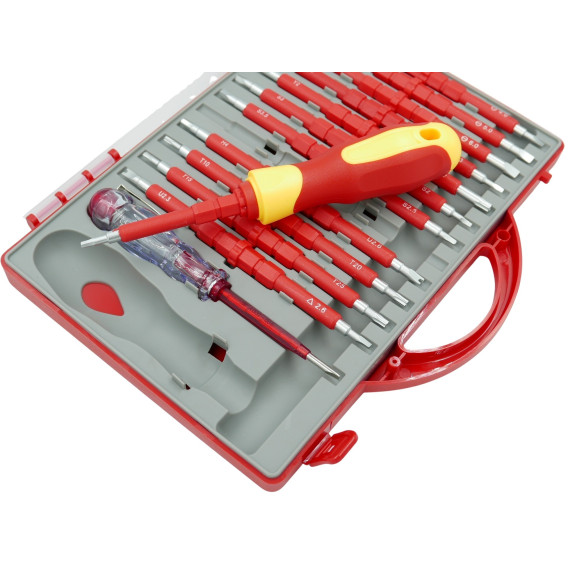 ŚRUBOKRĘTY IZOLOWANE-WAL. 26 SZT. - E02082