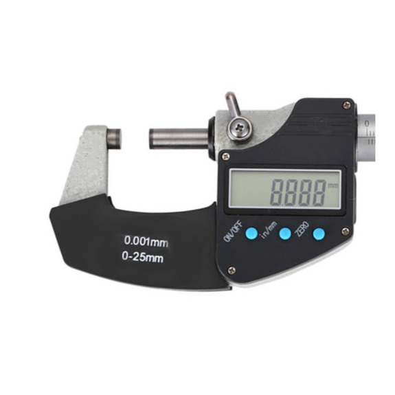 MIKROMETR ELEKTR. 0.001/0-25 MM - E00165