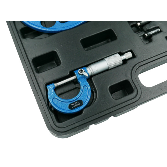 MIKROMETRY 0-100 MM ZESTAW WALIZKA - E00404