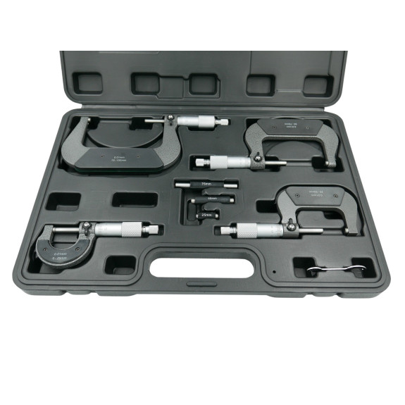 MIKROMETRY 0-100 mm ZESTAW WALIZKA PVC - IV00100