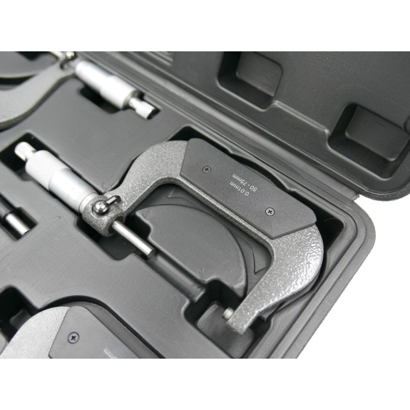 MIKROMETRY 0-100 mm ZESTAW WALIZKA PVC - IV00100