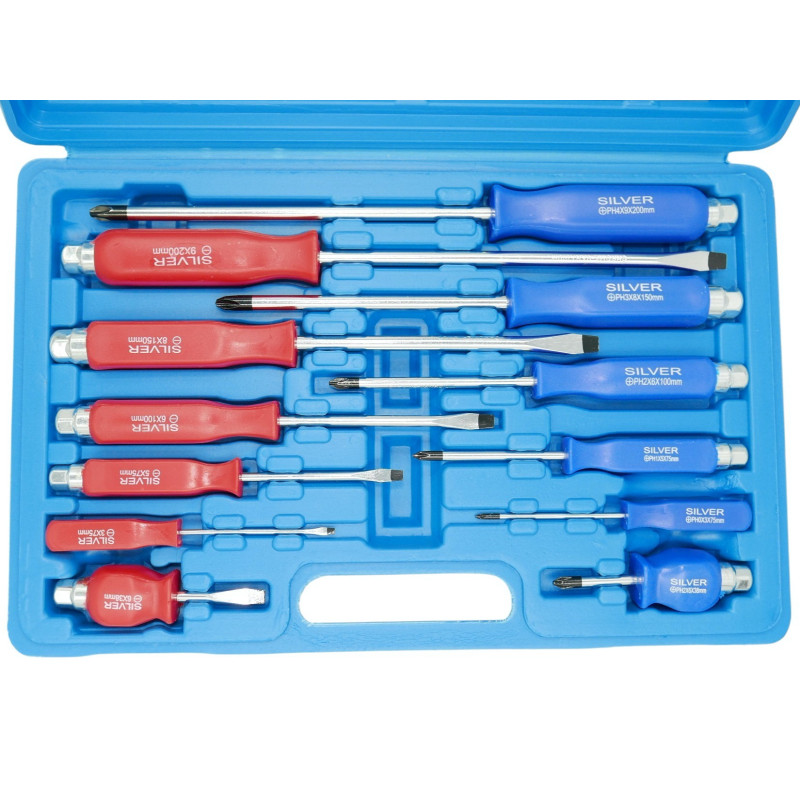 ŚRUBOKRĘTY DO PODBIJANIA 12 SZT. - S10873