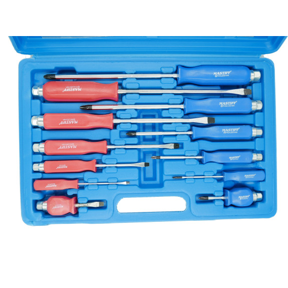 ŚRUBOKRĘTY DO PODBIJANIA 12 SZT. - MF015020