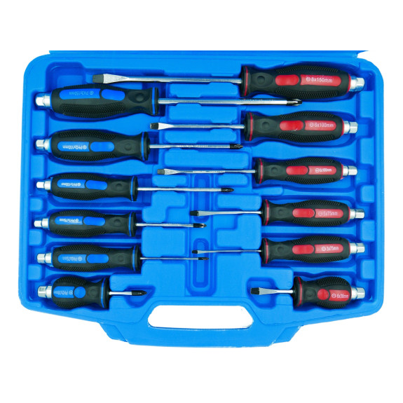 ŚRUBOKRĘTY PODBIJAKI - 12 SZTUK FT15012