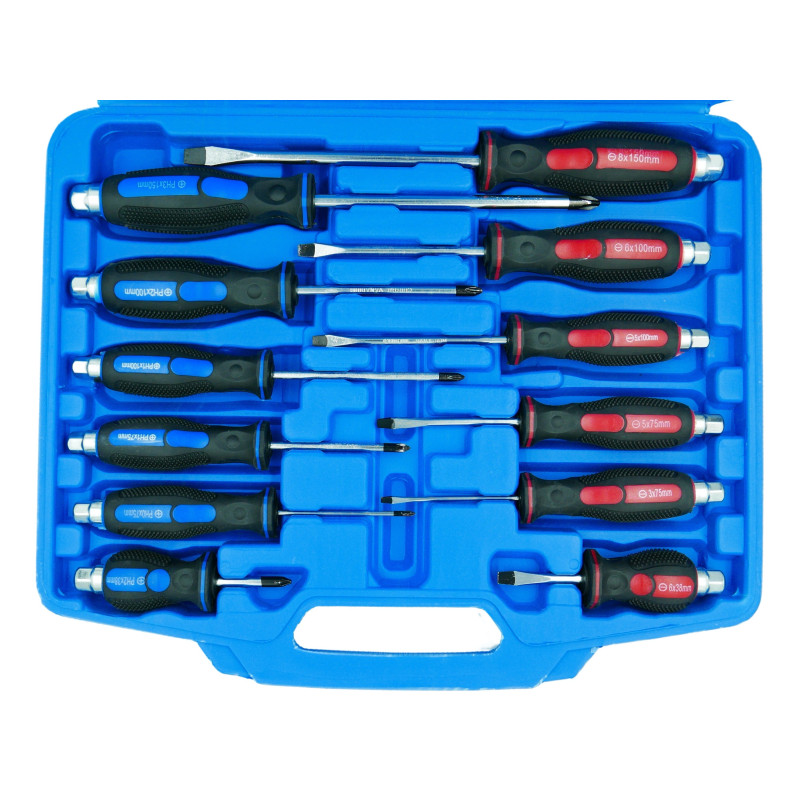 ŚRUBOKRĘTY PODBIJAKI - 12 SZTUK FT15012