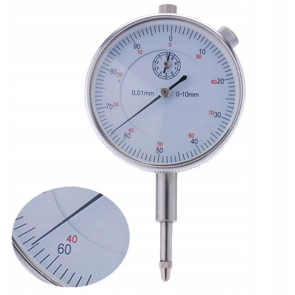 CZUJNIK ZEGAROWY 0,01/0-10 MM BEZ UCHA - E00031