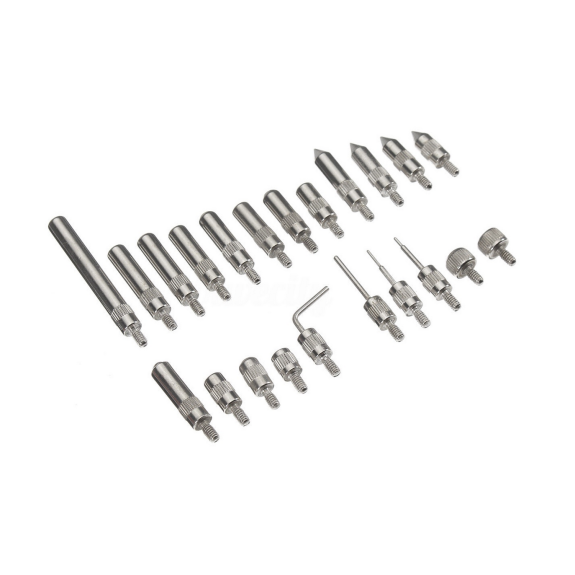 KOŃCÓWKI DO CZUJNIKA ZEGAR.-22 SZT. S11600