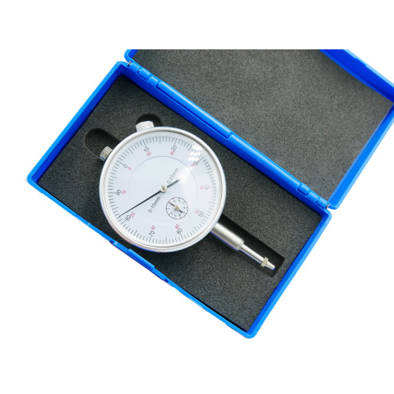 CZUJNIK ZEGAROWY 0,01/0-10 MM + U + PCV BOX