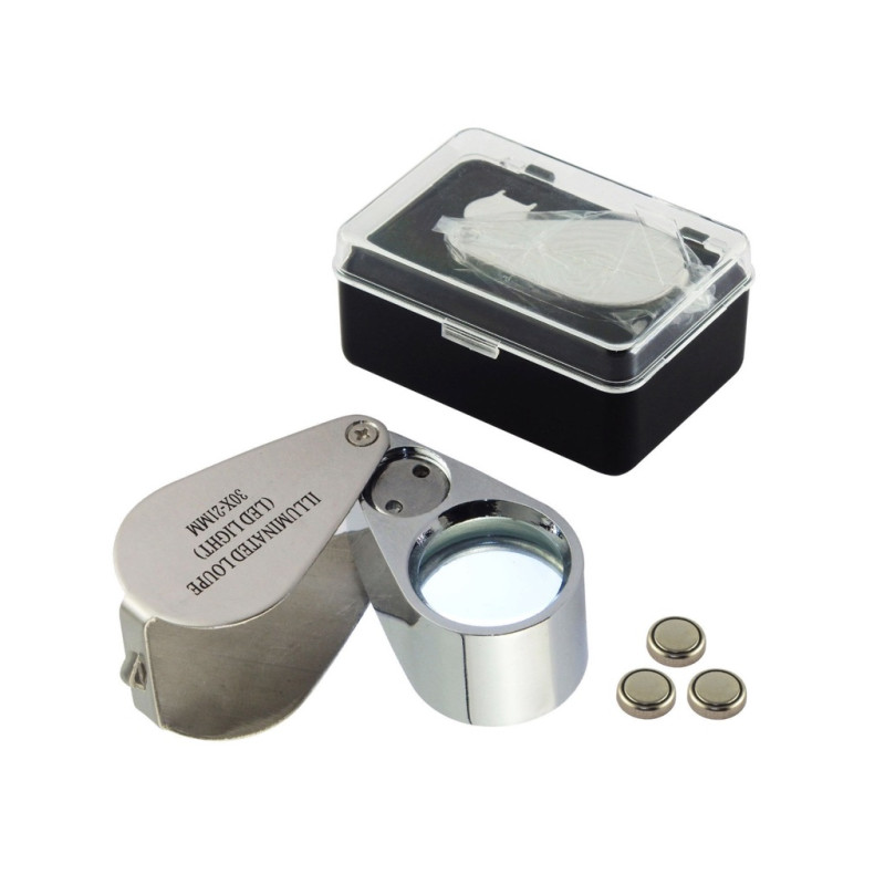 LUPA 30x 21 MM LED - MG21007 - E00143