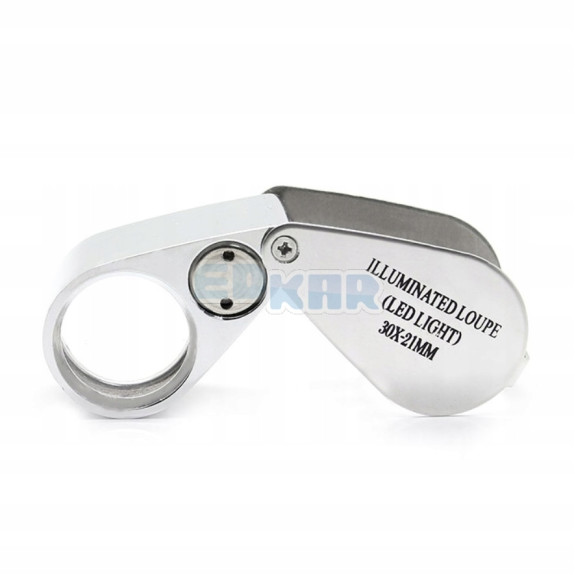 LUPA 30x 21 MM LED - MG21007 - E00143