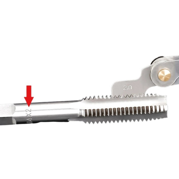WZORNIK GWINTÓW 0.25-6.0 MM - 52 LISTKI (01530)