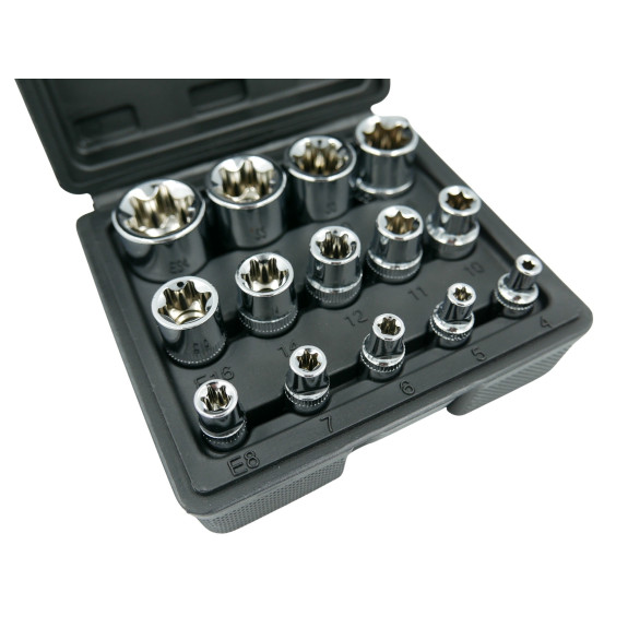 KLUCZE NASADOWE TORX 14 EL. - E01749