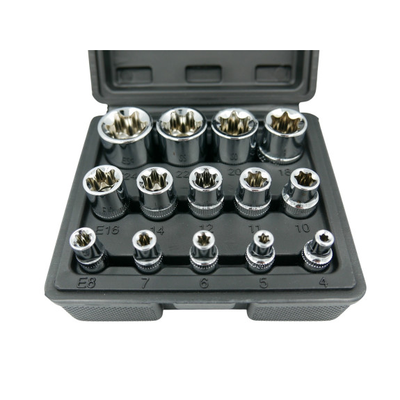 KLUCZE NASADOWE TORX 14 EL. - E01749