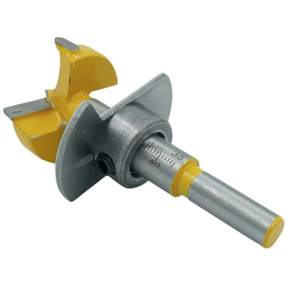 FREZ PUSZKOWY 35 mm Z OGRANICZNIKIEM - E01759