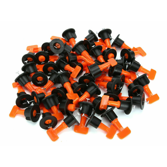 ZESTAW DO POZIOMOWANIA PŁYTEK 100 SZT. - E01803