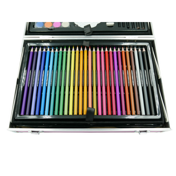 ZESTAW ARTYSTYCZNY 145 EL. RÓŻOWY - E01812