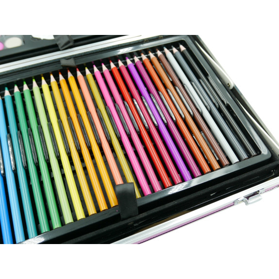 ZESTAW ARTYSTYCZNY 145 EL. RÓŻOWY - E01812