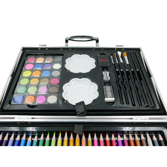 ZESTAW ARTYSTYCZNY 145 EL. RÓŻOWY - E01812