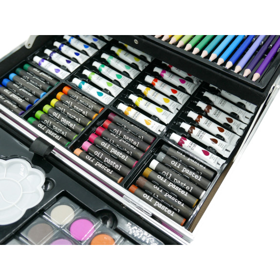 ZESTAW ARTYSTYCZNY 145 EL. NIEBIESKI - E01813