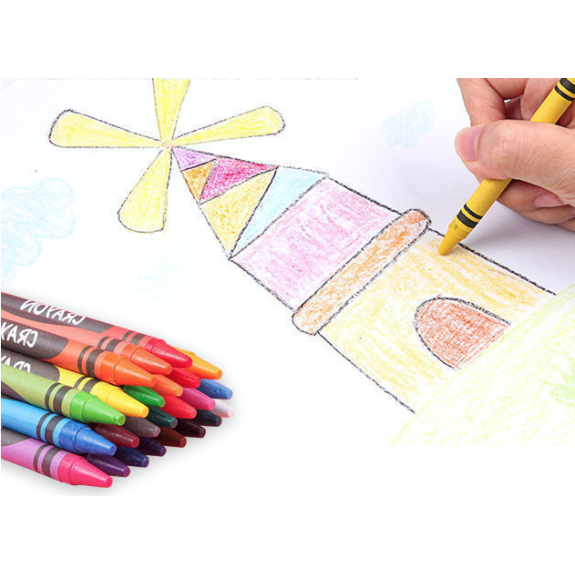 ZESTAW ARTYSTYCZNY 145 EL. RÓŻOWY - E01812